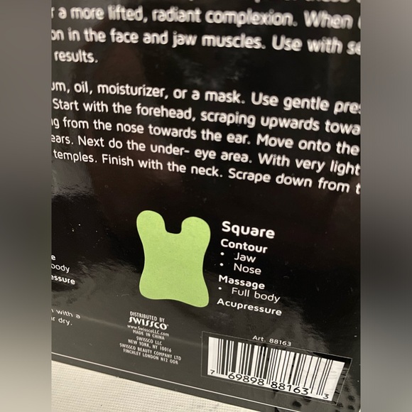 🆕🌿 PRECISION BEAUTY “JADE GUA SHA” FACIAL MASSAGER SET. NEW & FACTORY SEALED! - Picture 7 of 8